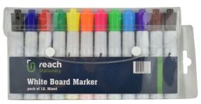 WHITEBOARD MARKERS 12PK LARGE (WB-6368)